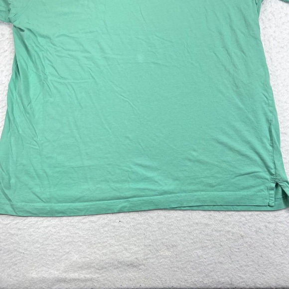 Greg Norman Men's XL Short Sleeve Mint Green Pock T Shirt Rainbow Shark Logo - Picture 12 of 12